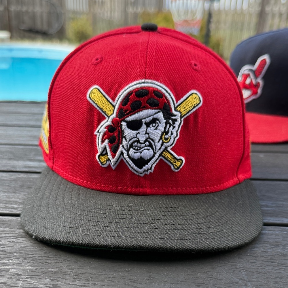 New Era Red and Black Cap